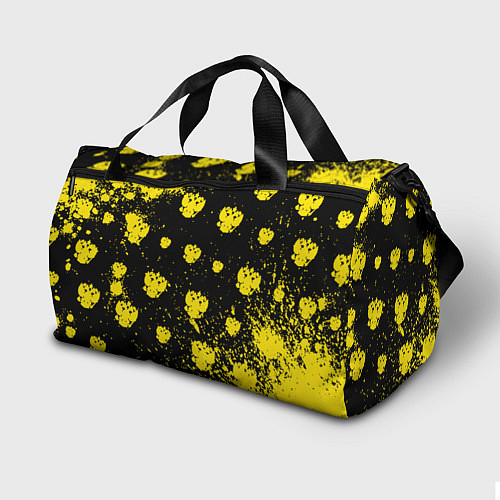 Спортивная сумка Жёлтые краски герб / 3D-принт – фото 2