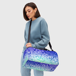 Сумки спортивные Градиентная геометрия, цвет: 3D-принт — фото 2