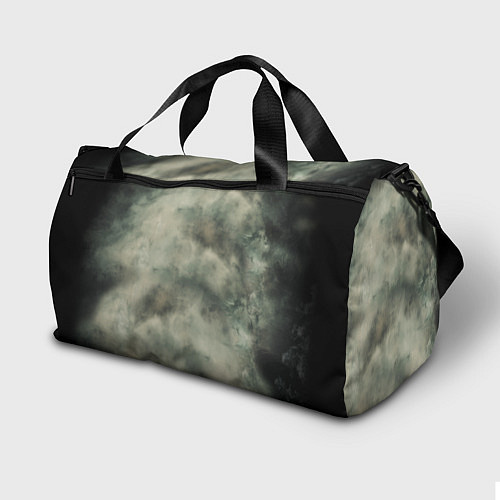 Спортивная сумка Блондинка в костюме Санты / 3D-принт – фото 2