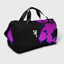 Сумки спортивные Sally Face неон краски, цвет: 3D-принт