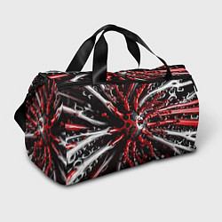 Сумки спортивные Красно-белая инфекция, цвет: 3D-принт