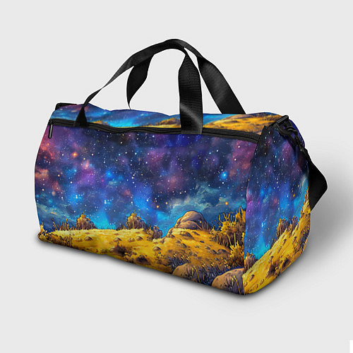 Спортивная сумка Тюлень в космосе / 3D-принт – фото 2