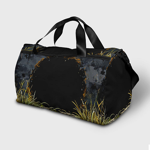 Спортивная сумка Кенгуру на черном / 3D-принт – фото 2