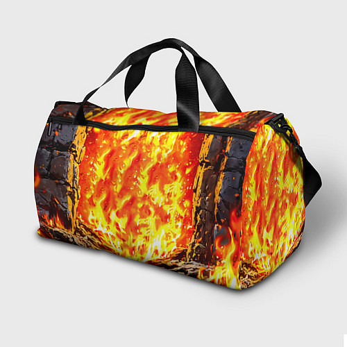 Спортивная сумка Овечка в огне / 3D-принт – фото 2