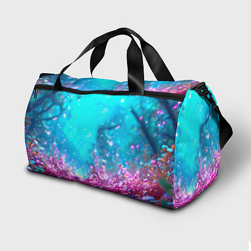 Спортивная сумка Белый буйвол / 3D-принт – фото 2