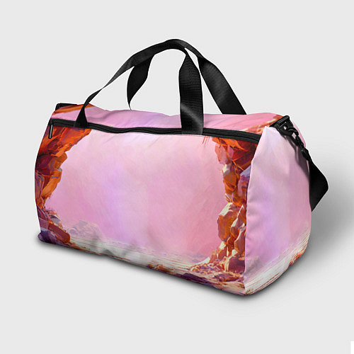 Спортивная сумка Слон в розовом / 3D-принт – фото 2