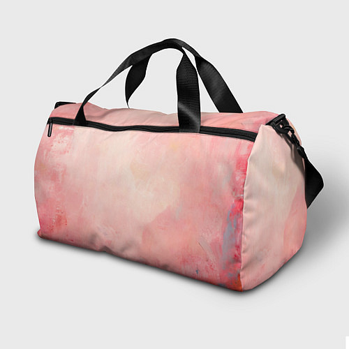 Спортивная сумка Петух на розовом / 3D-принт – фото 2