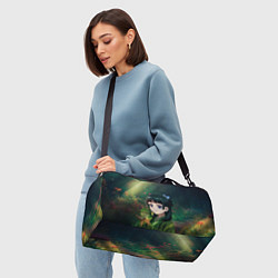 Сумки спортивные МаоМао и лягушка - Монолог Фармацевта, цвет: 3D-принт — фото 2