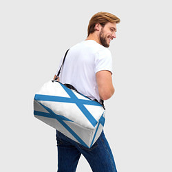 Сумки спортивные Военно-морской флот: Андреевский флаг, цвет: 3D-принт — фото 2