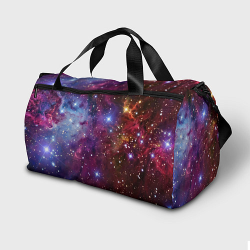 Спортивная сумка Котик космонавт в открытом космосе / 3D-принт – фото 2