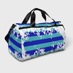 Сумки спортивные Капли краски, цвет: 3D-принт