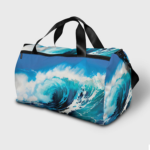 Спортивная сумка Все дуреют с этой красоты / 3D-принт – фото 2