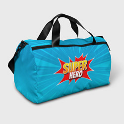 Сумки спортивные Superhero comic style, цвет: 3D-принт
