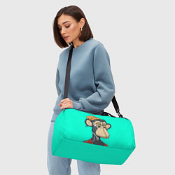 Сумки спортивные NFT ape steel, цвет: 3D-принт — фото 2