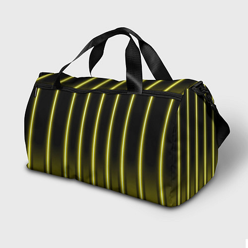 Спортивная сумка Neon yellow / 3D-принт – фото 2