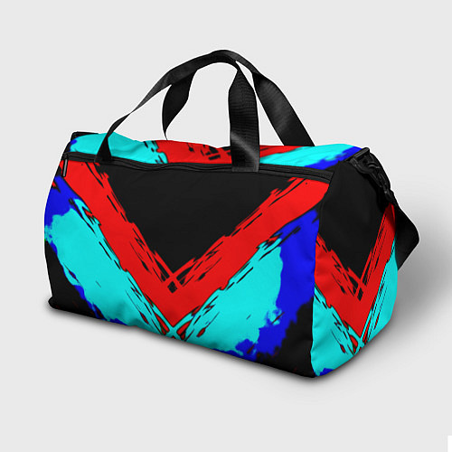 Спортивная сумка NBA краски геометрия / 3D-принт – фото 2