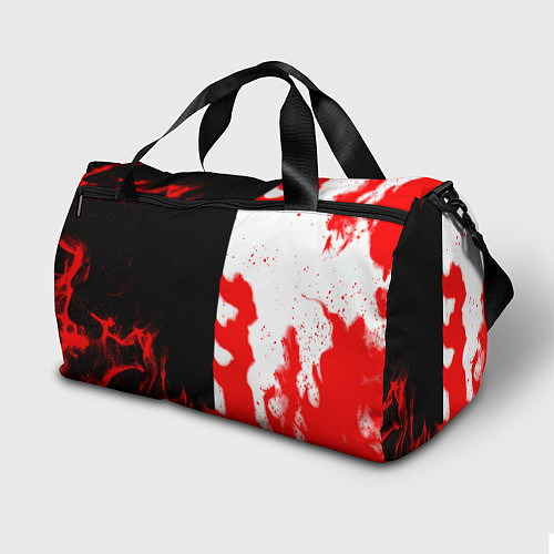 Спортивная сумка Ведьмак огненный / 3D-принт – фото 2