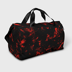 Сумки спортивные Color red black, цвет: 3D-принт