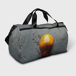 Сумки спортивные Желтая боксерская перчатка, цвет: 3D-принт