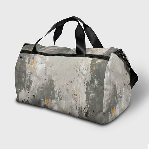 Спортивная сумка Брюс Ли на сером / 3D-принт – фото 2