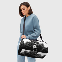 Сумки спортивные Мухаммед Али в черном дыму, цвет: 3D-принт — фото 2