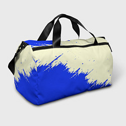 Сумки спортивные Color blue white, цвет: 3D-принт