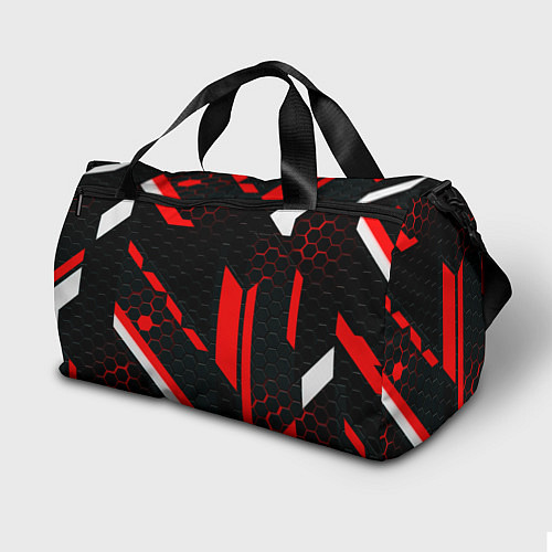 Спортивная сумка Monster energy sport geometry / 3D-принт – фото 2