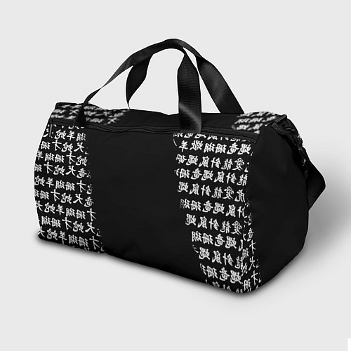 Спортивная сумка Monster energy japan symbol / 3D-принт – фото 2