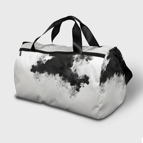 Спортивная сумка Бодибилдер и черный дым / 3D-принт – фото 2