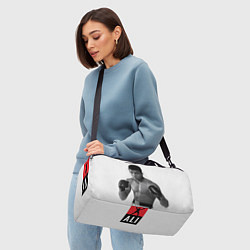 Сумки спортивные Молодой Мухаммед Али, цвет: 3D-принт — фото 2