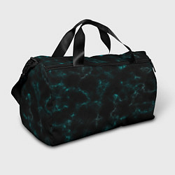 Спортивная сумка Color black turquoise