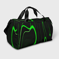 Спортивная сумка Color green light green black