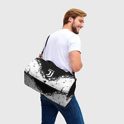Сумки спортивные Juventus брызги красок, цвет: 3D-принт — фото 2