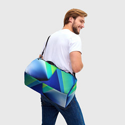 Сумки спортивные Color blue green, цвет: 3D-принт — фото 2