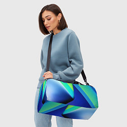 Сумки спортивные Color blue green, цвет: 3D-принт — фото 2