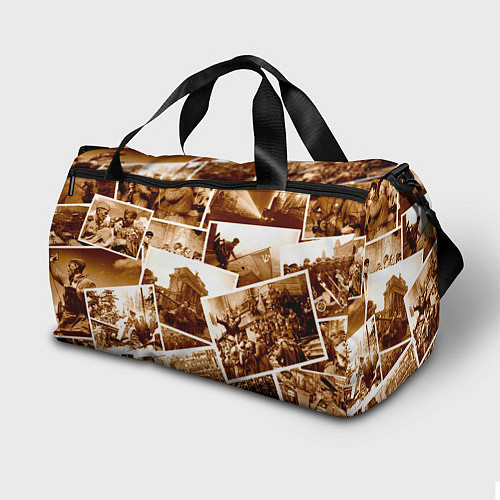 Спортивная сумка Победа 80 лет коллаж / 3D-принт – фото 2