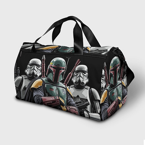Спортивная сумка Боба Фетт звездные войны / 3D-принт – фото 2