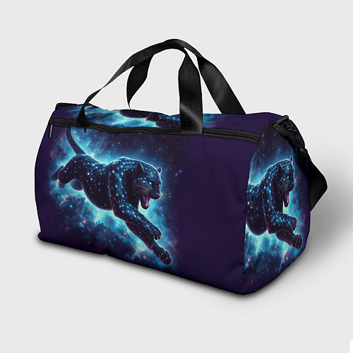 Спортивная сумка Fantastic star panther - ai art fantasy / 3D-принт – фото 2