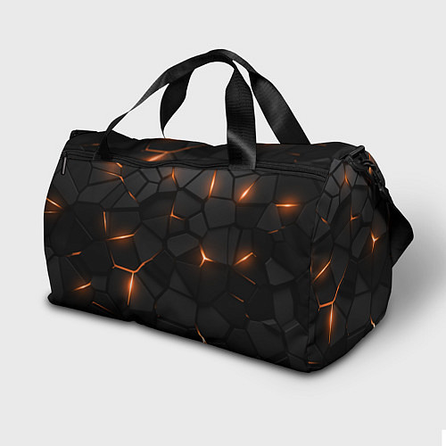 Спортивная сумка Чикаго Блэкхокс - плиты с подсветкой / 3D-принт – фото 2