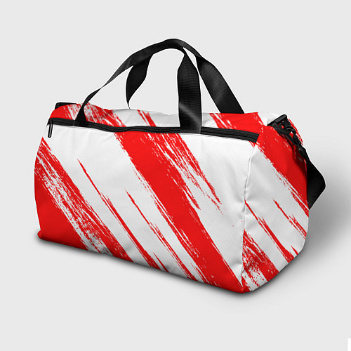 Спортивная сумка Детройт Ред Уингз - брызги красок / 3D-принт – фото 2
