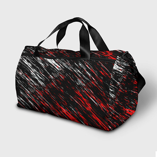 Спортивная сумка Monster energy полосы красок / 3D-принт – фото 2