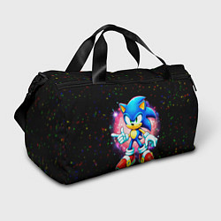 Сумки спортивные Sonic in space, цвет: 3D-принт