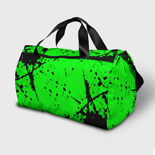 Спортивная сумка Monster energy кислотные брызги / 3D-принт – фото 2