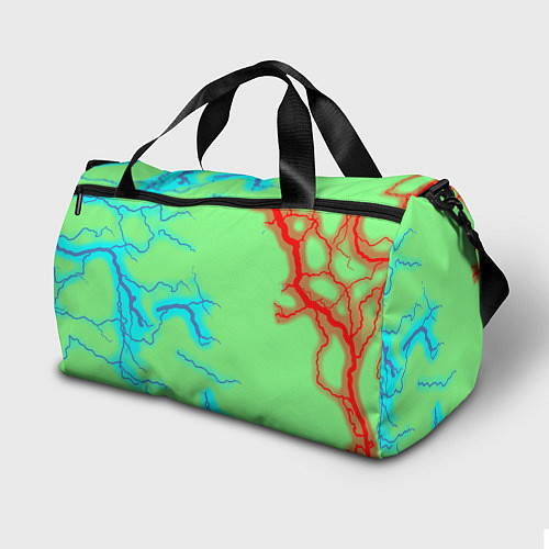 Спортивная сумка Monster energy storm electrix / 3D-принт – фото 2