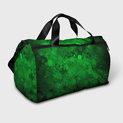 Спортивная сумка Абстракция - green acid stains