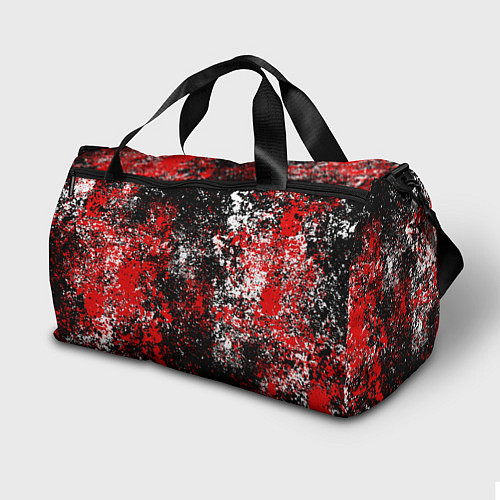 Спортивная сумка Торонто Рэпторс - цветовой хаос / 3D-принт – фото 2