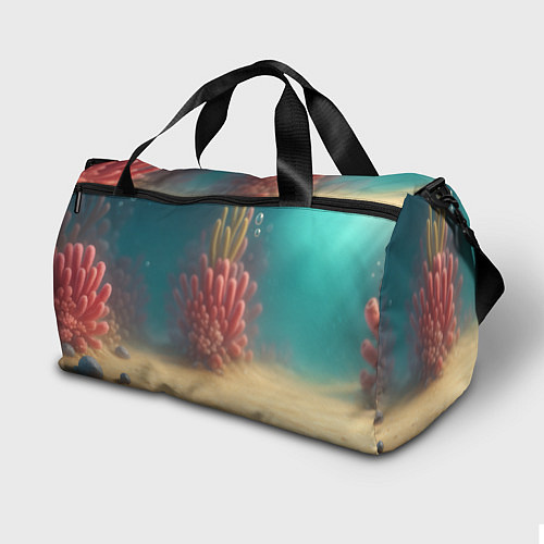 Спортивная сумка Blueberini Octopusini мем / 3D-принт – фото 2