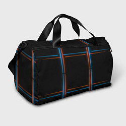 Спортивная сумка Neon black red blue
