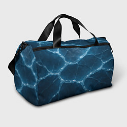 Сумки спортивные Ледяная объемная текстура, цвет: 3D-принт