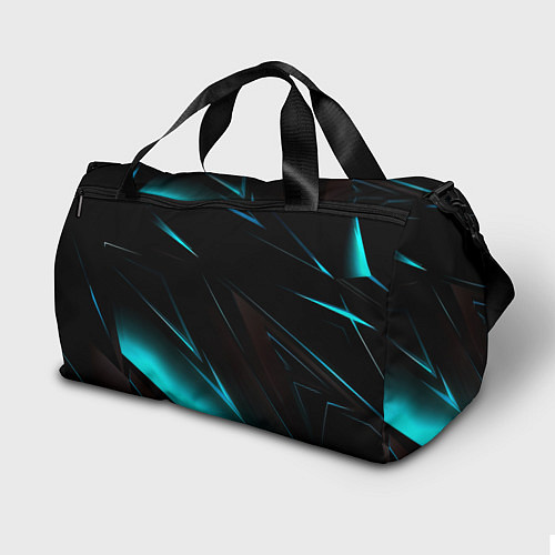 Спортивная сумка Doom neon stripes / 3D-принт – фото 2
